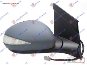 NOVI: delovi  RETROVIZOR ELEKTRICNI SA GREJACEM PM (MIGAVAC) 3/5 VRATA (A KVALITET) (KONVEKSNO STAKLO) Desno Honda civic h/b-l/b 06-12 -dostupno