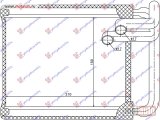 NOVI: delovi  GREJAC KABINE (150x210x27) Hyundai i30 07-12 -dostupno