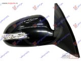 NOVI: delovi  RETROVIZOR ELEKTRICNI SA GREJACEM PM (ELEKTRO-SKLOPIV) (MIGAVAC) (8 PIN) (KONVEKSNO STAKLO) Desno Hyundai i30 07-12 -dostupno