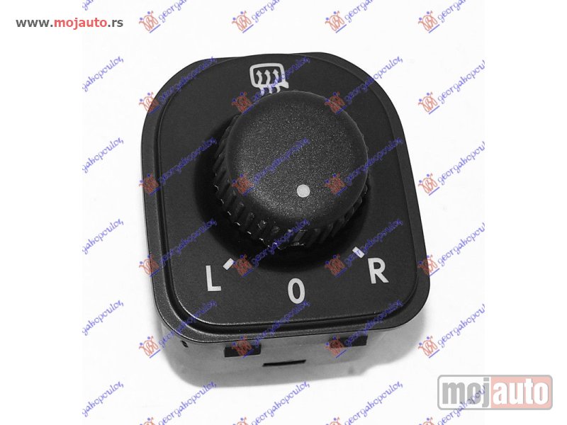 Glavna slika -  PREKIDAC ZA RETROVIZOR HROM/CRNI (6 PIN) Vw passat cc 08-12 -dostupno - MojAuto