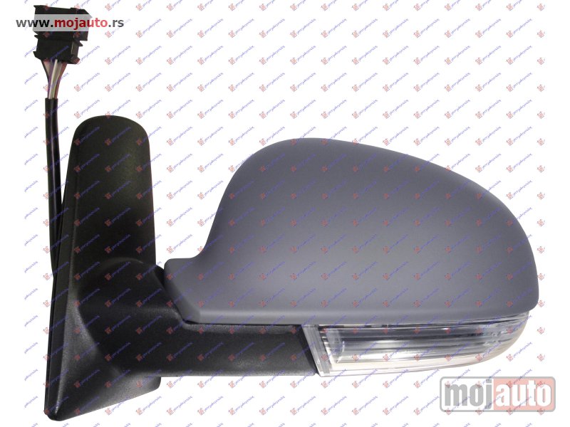 Glavna slika -  RETROVIZOR ELEKTRICNI SA GREJACEM PM 04- (A KVALITET) (ASFERICNO STAKLO) Levo Vw sharan 95-10 -nedostupno - MojAuto