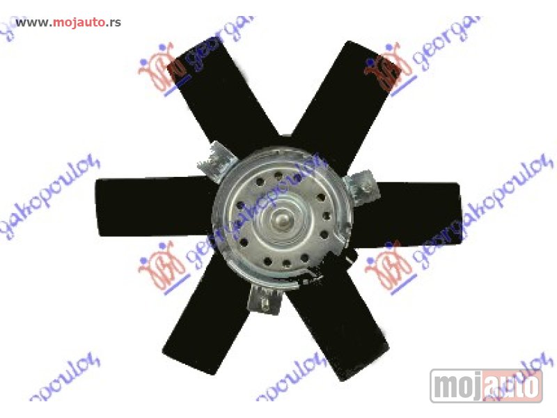 Glavna slika -  VENTILATOR (MOTOR+ELISA) (BENZIN/DIZEL) (30.5cm) Citroen jumper 94-02 -dostupno - MojAuto