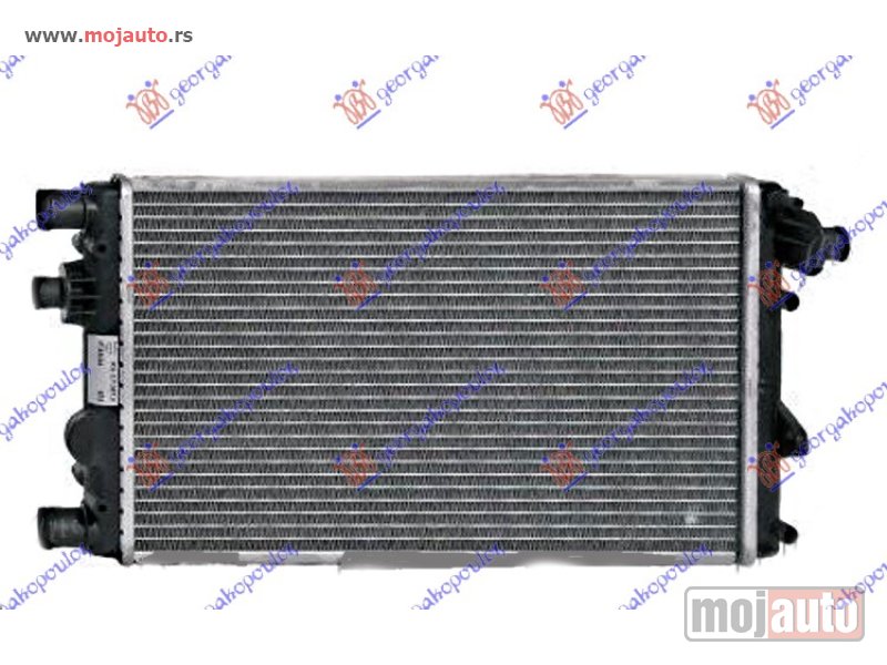 Glavna slika -  HLADNJAK MOTORA 1.1CC (45x28.5) Fiat seicento 98-01 -dostupno - MojAuto