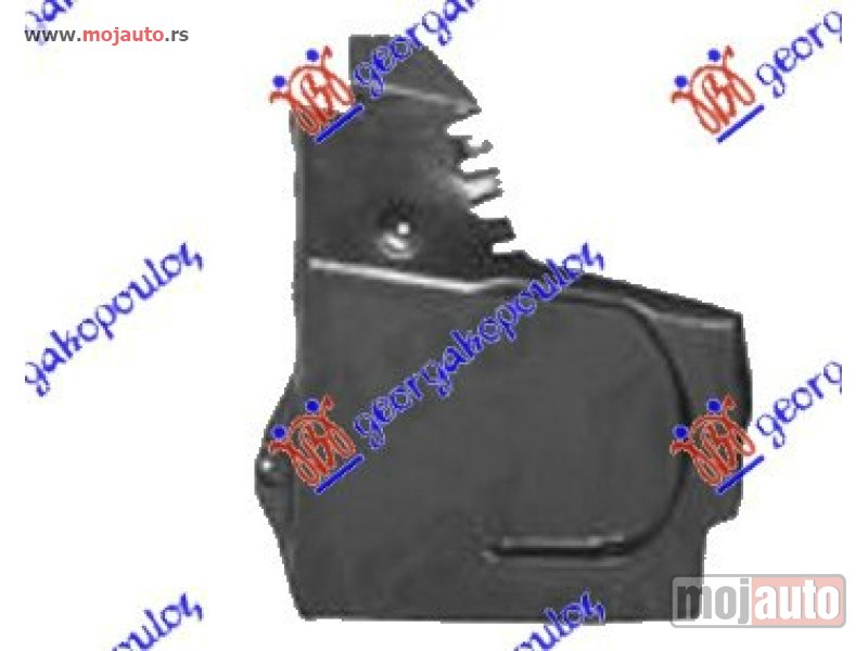 Glavna slika -  ZASTITA MOTORA BOCNA PLASTICNA Levo Fiat multipla 98-04 -dostupno - MojAuto