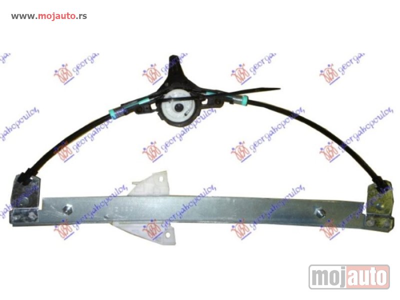Glavna slika -  PODIZAC ZADNJEG PROZORA ELEKTRICNI (BEZ MOTORA) Desno Mazda 2 07-14 -dostupno - MojAuto