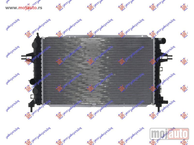 Glavna slika -  HLADNJAK MOTORA 2.0 cc 16V TURBO (+/-AC) (60x37) Opel astra h 04-10 -dostupno - MojAuto