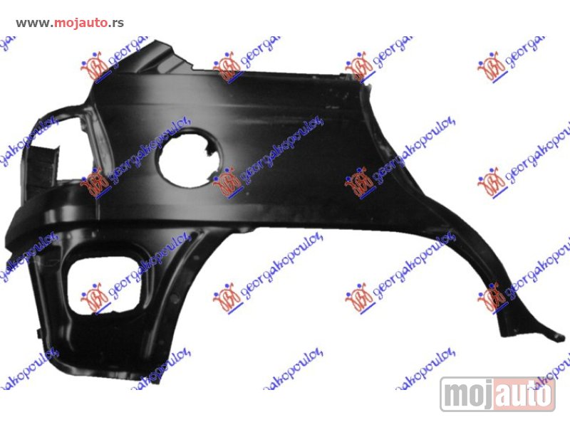 Glavna slika -  ZADNJI BLATOBRAN 5 VRATA Desno Opel astra f 95-98 -dostupno - MojAuto