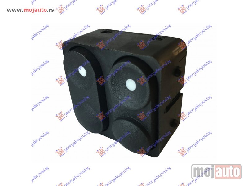 Glavna slika -  PREKIDAC U PREDNJIM VRATIMA (2 TASTERA) (6 PIN) Levo Opel astra f 91-94 -dostupno - MojAuto