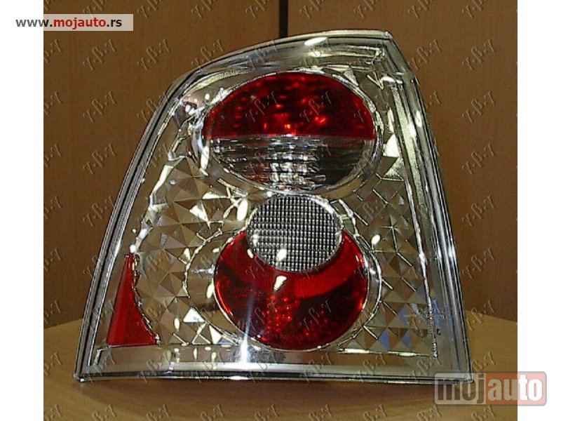 Glavna slika -  STOP LAMPA TUNING HROM SET 3/5 Opel astra g 98-04 -dostupno - MojAuto