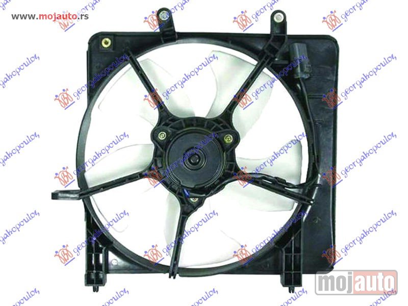 Glavna slika -  VENTILATOR HLADNJAKA KOMPLET (BENZIN) 04- Honda jazz 01-08 -dostupno - MojAuto