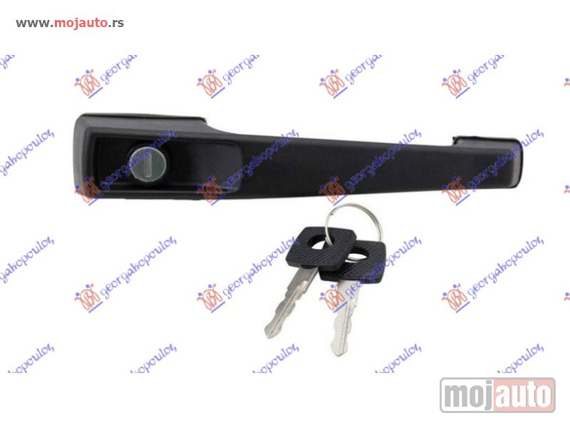 Glavna slika -  KVAKA VRATA SPOLJASNJA (SA KLJUCEM ZA SVA VRATA) Mercedes 207/307 77-95 -dostupno - MojAuto