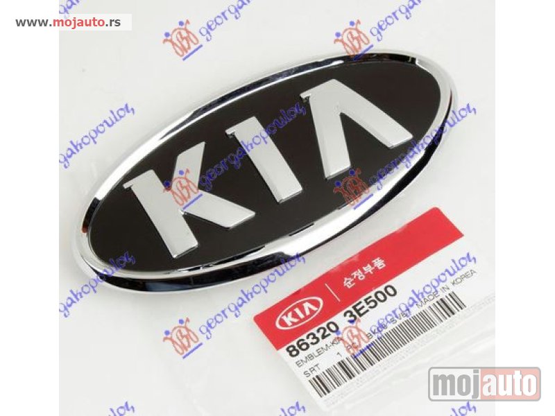 Glavna slika -  ZNAK NA PVC MASCI 2006- (O) Kia sorento 02-09 -dostupno - MojAuto