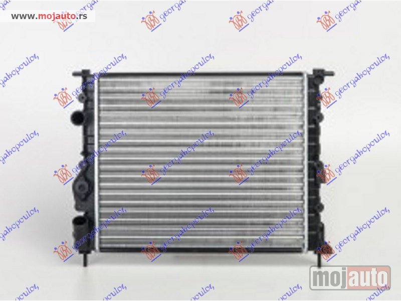 Glavna slika -  HLADNJAK MOTORA BENZIN/DIZEL (43x38) SA PUMPOM Renault megane sdn 96-98 -dostupno - MojAuto