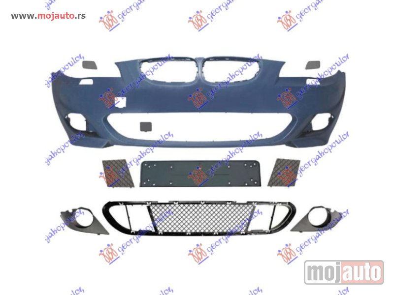 Glavna slika -  PREDNJI BRANIK (KOMPLET) -07 (M-TECH) Bmw series 5 (e60/61) 03-10 -nedostupno - MojAuto