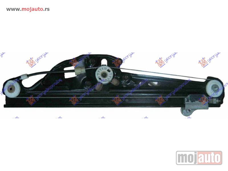 Glavna slika -  PODIZAC ZADNJEG PROZORA ELEKTRICNI (BEZ MOTORA) Desno Bmw series 5 (e60/61) 03-10 -nedostupno - MojAuto