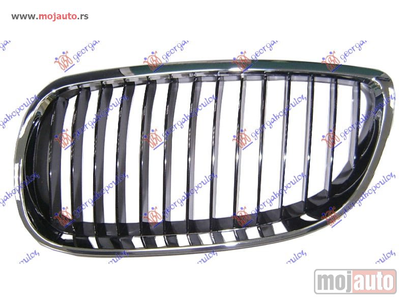 Glavna slika -  PVC MASKA HROM/CRNA Levo Bmw series 3 (e92/93) coupe/cabrio 07-11 -dostupno - MojAuto