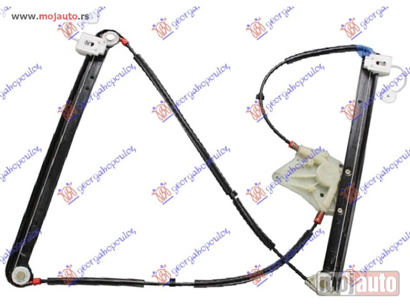Glavna slika -  PODIZAC PREDNJEG PROZORA ELEKTRICNI (BEZ MOTORA) 5 VRATA Levo Audi a3 96-03 -dostupno - MojAuto