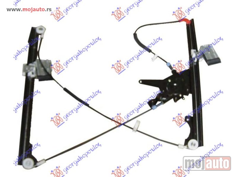 Glavna slika -  PODIZAC PREDNJEG PROZORA ELEKTRICNI (BEZ MOTORA) 3/5 VRATA Levo Vw golf iii 92-98 -dostupno - MojAuto