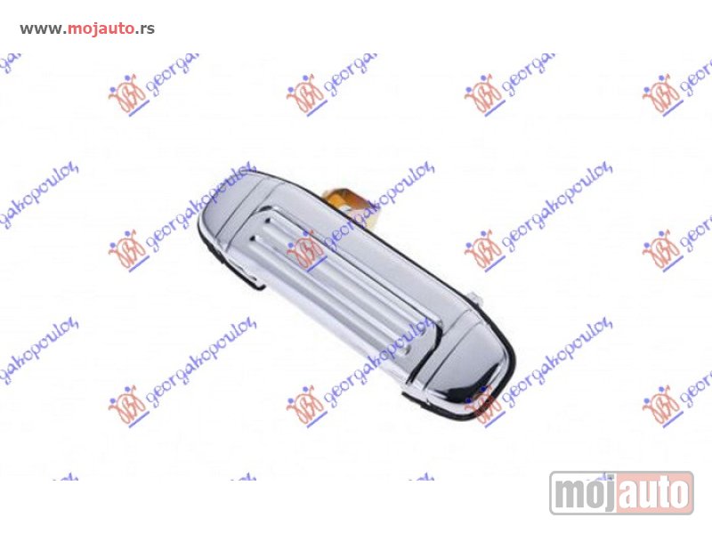 Glavna slika -  KVAKA PREDNJIH VRATA SPOLJASNJA HROM Desno Mitsubishi pajero 96-01 -dostupno - MojAuto