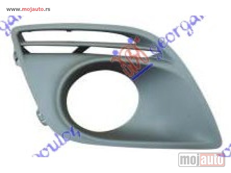 Glavna slika -  RESETKA PREDNJEG BRANIKA (SA MAGLENKOM) -11 Desno Volvo xc60 08-13 -dostupno - MojAuto