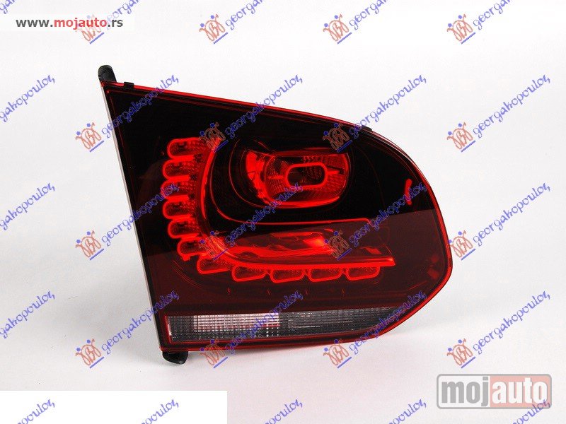 Glavna slika -  STOP LAMPA UNUTRASNJA (ZATAMNJENA) (LED) (R-GTI) (DEPO) Levo Vw golf vi 08-13 -dostupno - MojAuto