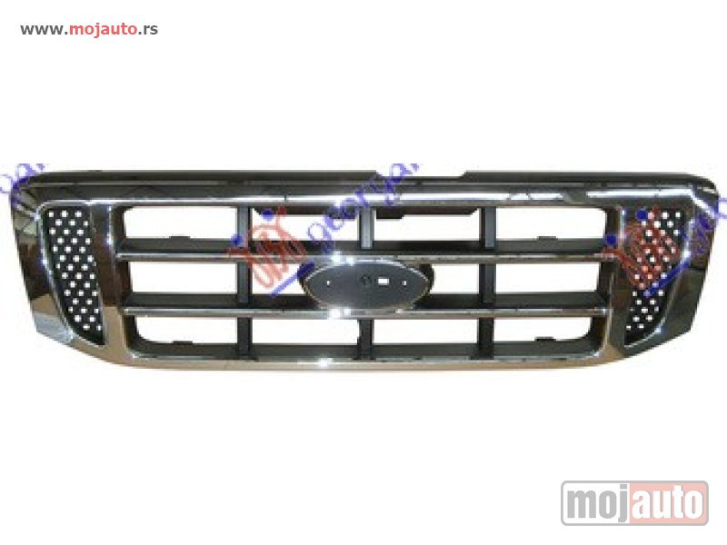 Glavna slika -  PVC MASKA HROM 2003- Ford ranger 99-06 -dostupno - MojAuto