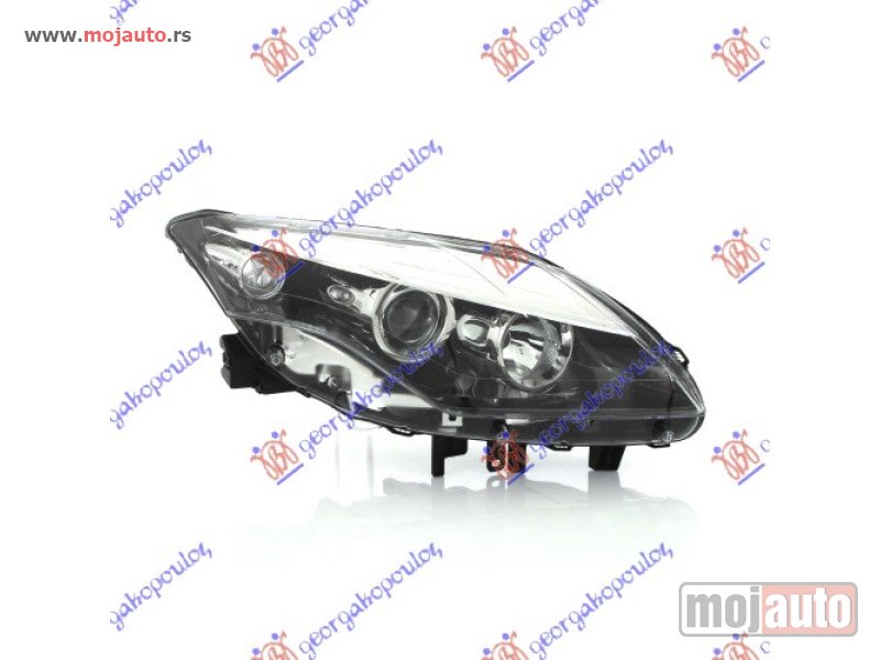 Glavna slika -  FAR ELEKTRICNI CRNI 2011- (VALEO) Levo Renault laguna 07-15 -dostupno - MojAuto