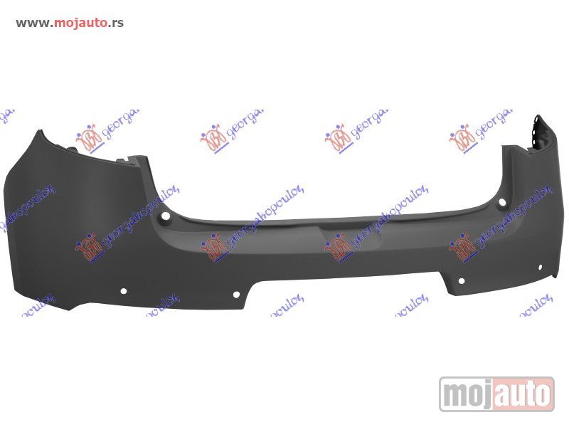 Glavna slika -  ZADNJI BRANIK PM (4 PDS SENZORA) Renault megane h/b - s.w. 08-14 -dostupno - MojAuto