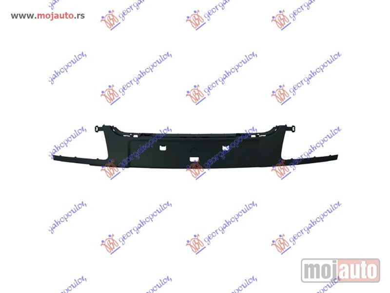 Glavna slika -  DRZAC PREDNJE TABLICE PLASTICNI 2012- Renault megane h/b - s.w. 08-14 -dostupno - MojAuto
