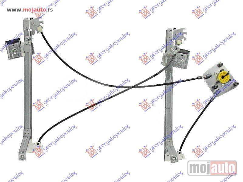 Glavna slika -  PODIZAC PROZORA ELEKTRICNI (BEZ MOTORA) 3 VRATA (A KVALITET) Desno Seat ibiza 08-12 -dostupno - MojAuto