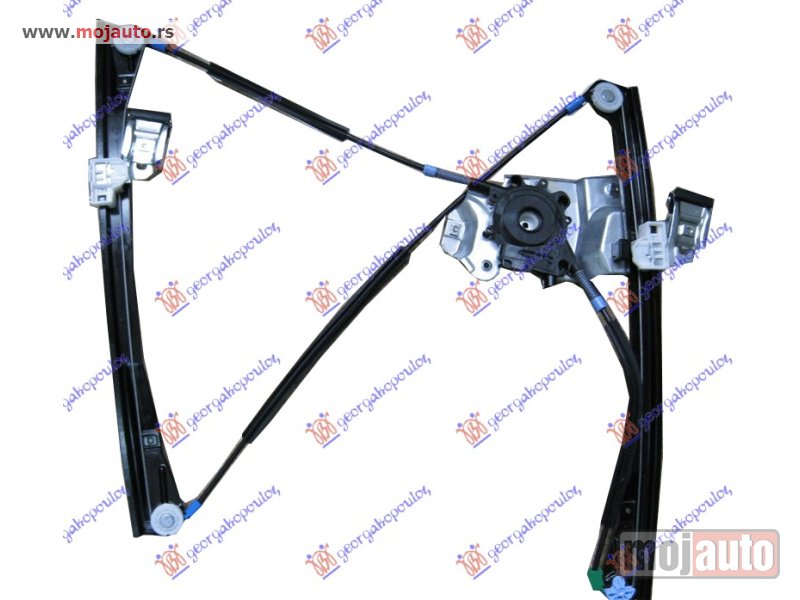 Glavna slika -  PODIZAC PREDNJEG PROZORA ELEKTRICNI (BEZ MOTORA) 5 VRATA Levo Vw polo 94-99 -dostupno - MojAuto
