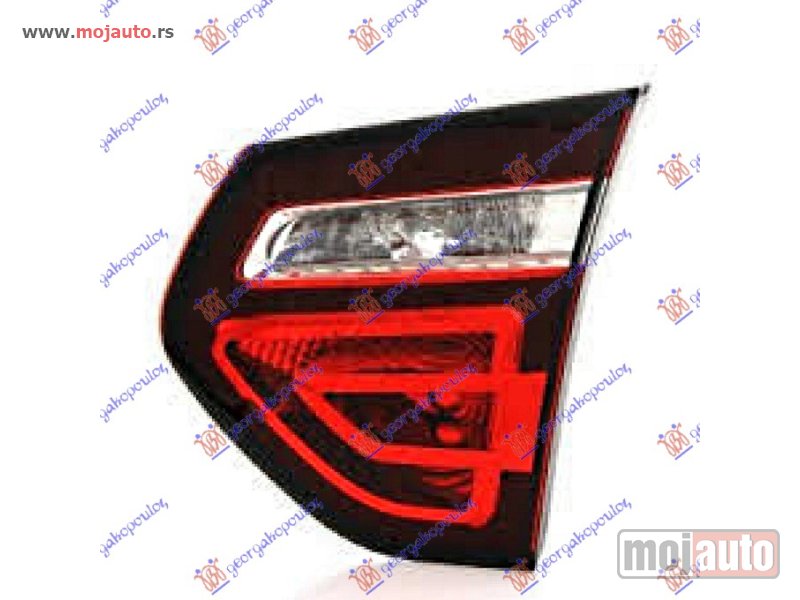Glavna slika -  STOP LAMPA UNUTRASNJA ZATAMNJENA 2011- (MARELLI) Desno Citroen c4 picasso 07-14 -dostupno - MojAuto
