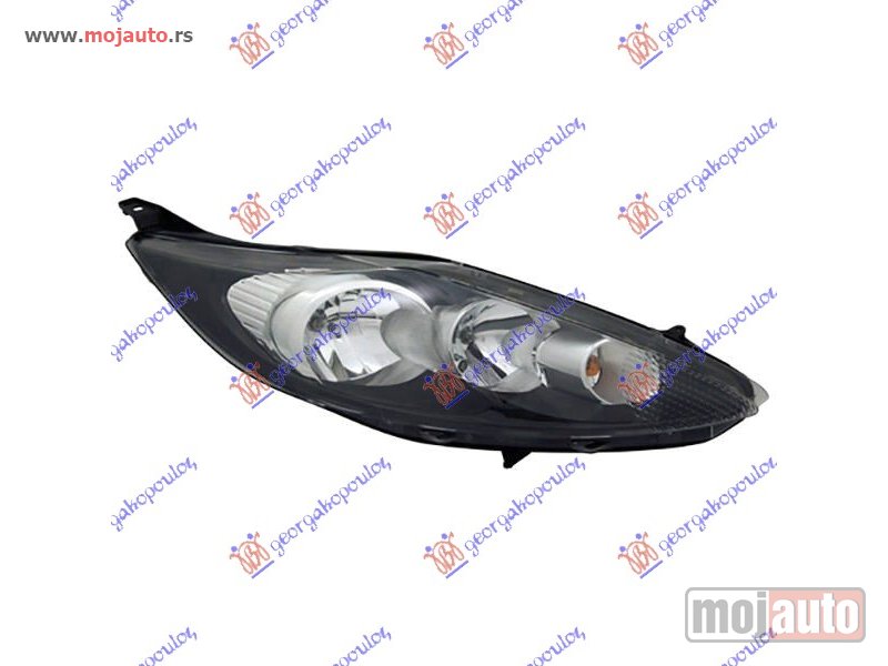 Glavna slika -  FAR ELEKTRICNI CRNI (SA MOTOROM) (DEPO) Desno Ford fiesta 08-13 -nedostupno - MojAuto