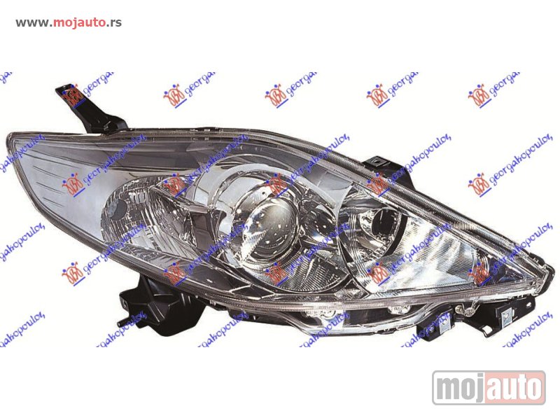 Glavna slika -  FAR ELEKTRICNI CRNI -2008 (DEPO) Desno Mazda 5 05-10 -nedostupno - MojAuto