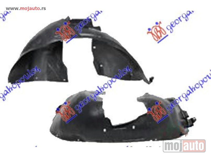 Glavna slika -  POTKRILO Levo Opel insignia 08-13 -dostupno - MojAuto