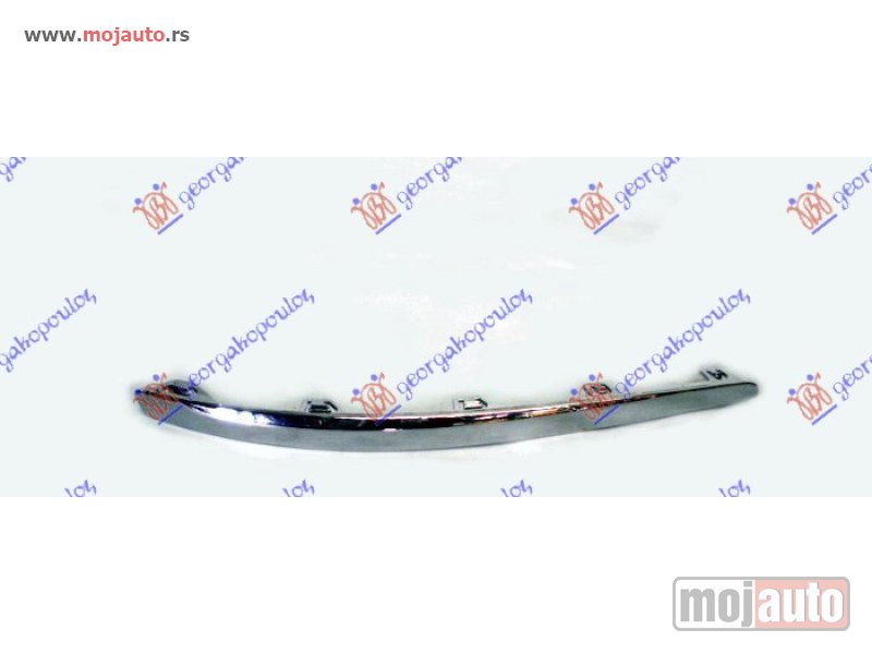 Glavna slika -  LAJSNA PREDNJEG BRANIKA HROM Desno Hyundai i30 07-12 -dostupno - MojAuto