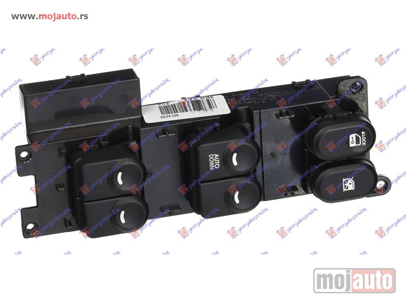 Glavna slika -  PREKIDAC U PREDNJIM VRATIMA (4 TASTERA) (AUTO DOWN) (16 PIN) Levo Hyundai i30 07-12 -dostupno - MojAuto