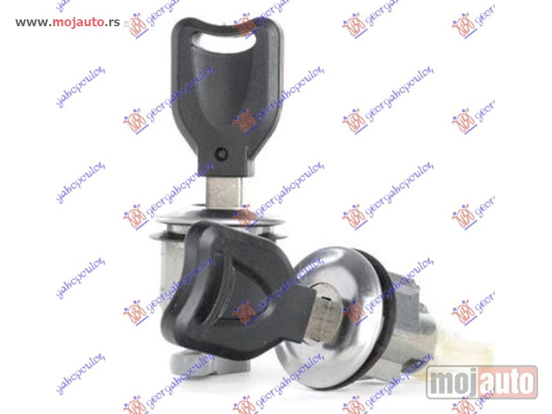 Glavna slika -  CILINDAR BRAVE PREDNJIH VRATA (SET 2 KOM) (SA KLJUCEM) (RAVAN NOSAC CILINDRA) Peugeot 306 96-99 -dostupno - MojAuto