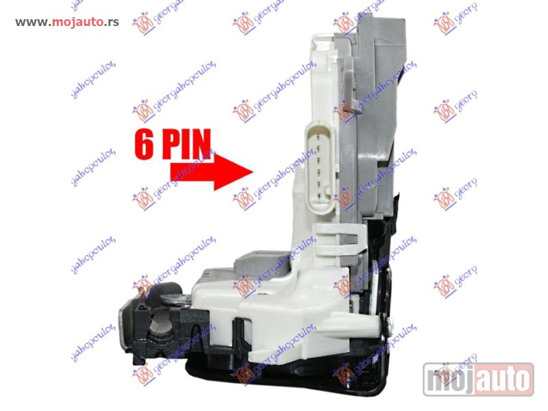 Glavna slika -  BRAVA PREDNJIH VRATA (CENTRALNO ZAKLJUCAVANJE) (6pins) (A KVALITET) Desno Audi q7 06-09 -dostupno - MojAuto