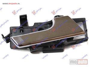 NOVI: delovi  KVAKA PREDNJIH/ZADNJIH VRATA UNUTRASNJA HROM 07- Desno Chevrolet aveo sedan 07-12 -dostupno