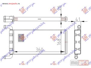 NOVI: delovi  GREJAC KABINE (360x170) Vw crafter 06-17 -dostupno