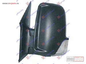 NOVI: delovi  RETROVIZOR ELEKTRICNI (MIGAVAC) -09 (KONVEKSNO STAKLO) Levo Vw crafter 06-17 -dostupno