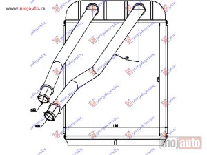 Glavna slika - GREJAC KABINE (215x200x26) Vw touareg 03-10 -dostupno - MojAuto