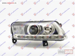 NOVI: delovi  FAR Bi-XENON SA LED DNEVNIM SVETLOM (DEPO) Desno Audi a6 08-10 -dostupno