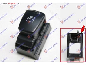 NOVI: delovi  PREKIDAC U LEVIM/DESNIM VRATIMA (4 PIN) Desno Smart fortwo 07-12 -dostupno