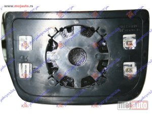 NOVI: delovi  STAKLO RETROVIZORA SA GREJACEM (DONJI DEO) (KONVEKSNO) Levo Iveco daily 11-14 -dostupno