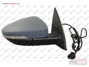 NOVI: delovi  RETROVIZOR ELEKTRICNI SA GREJACEM PM (MIGAVAC) 09- (A KVALITET) (KONVEKSNO STAKLO) Desno Vw eos 06-11 -nedostupno