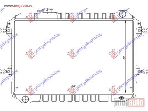 NOVI: delovi  HLADNJAK MOTORA 2.6 BENZIN (40x64.5x30) Mazda p/u 2/4wd 86-94 -dostupno