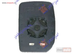 NOVI: delovi  STAKLO RETROVIZORA SA GREJACEM (GORNJI DEO) (KONVEKSNO) Desno Ford transit 00-06 -dostupno