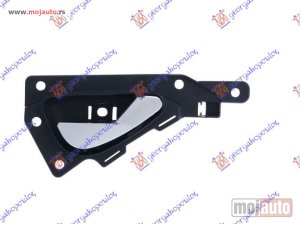 NOVI: delovi  KVAKA PREDNJIH VRATA UNUTRASNJA SREBRNA/CRNA Desno Alfa romeo mito 08- -dostupno